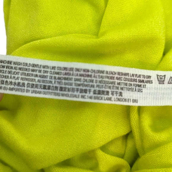 Intimately Free People Maxi Midi Dress Nightie Nightgown NEW Womens Large Yellow - Picture 9 of 10